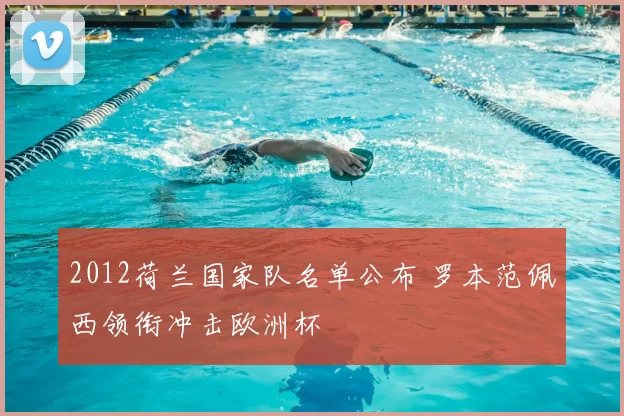2012荷兰国家队名单公布 罗本范佩西领衔冲击欧洲杯